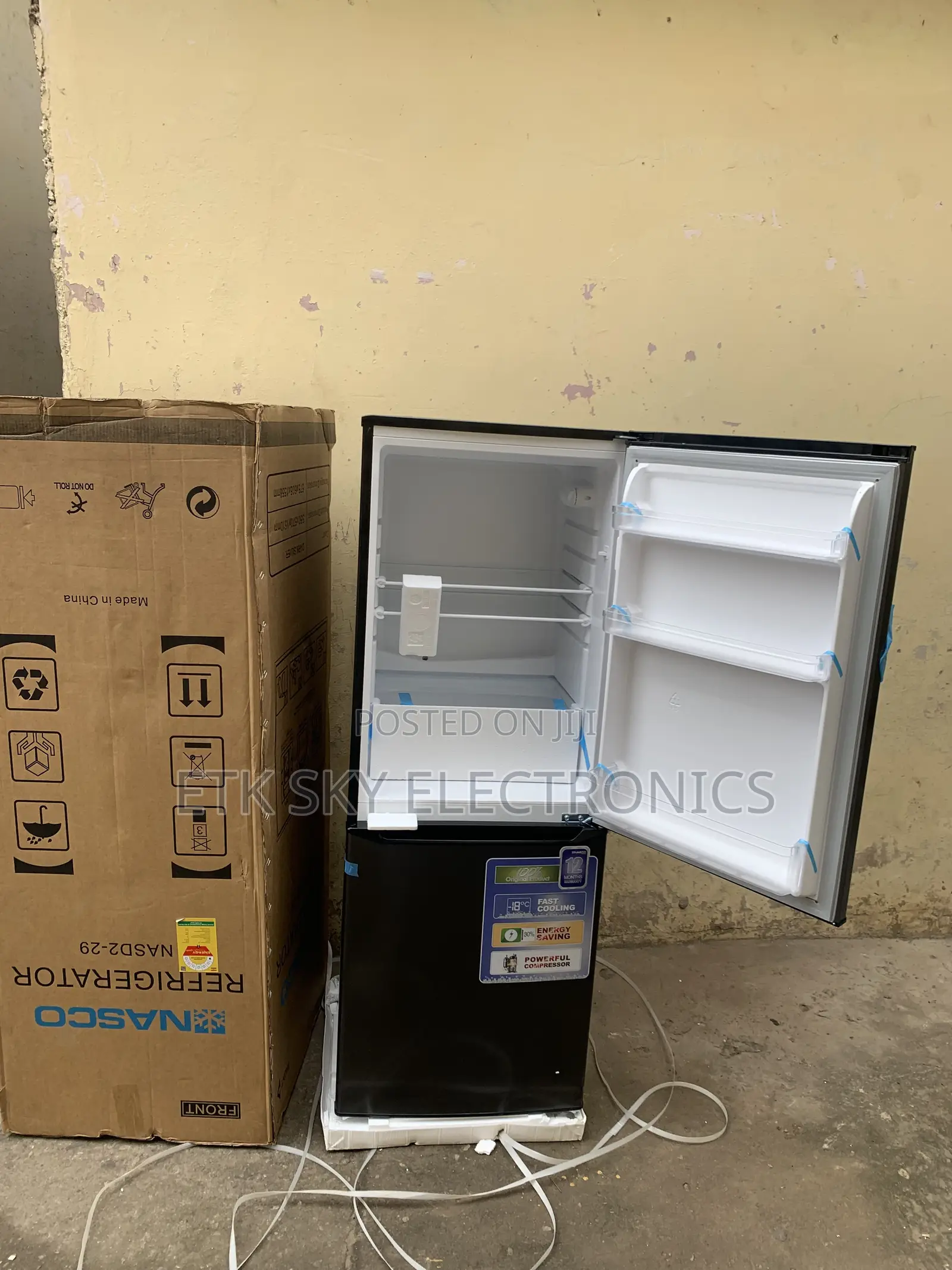Attractive Nasco 207litres Double Door Button Freezer