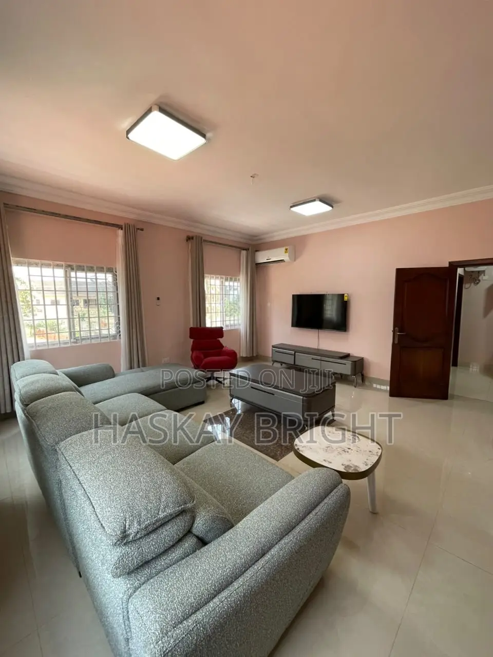 Furnished 2bdrm Apartment in Adjiriganor for rent
