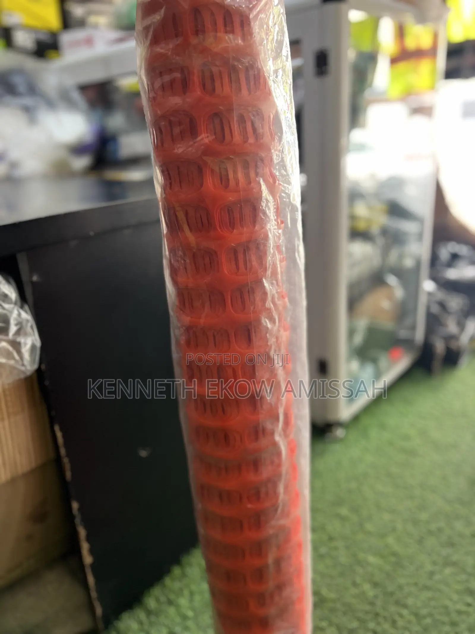 Orange Plastic Safety Barrier Net