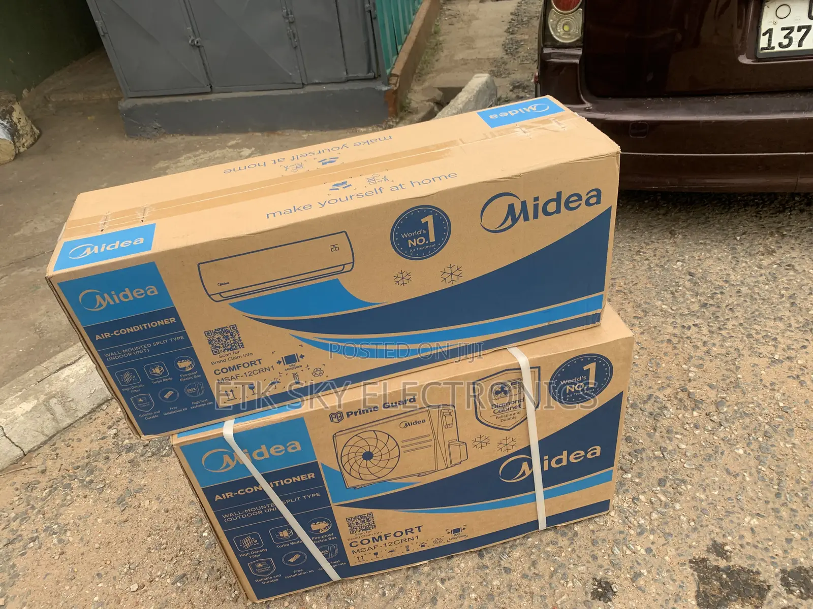 Correctly Made Midea 2.0hp Split R410 Gas AC