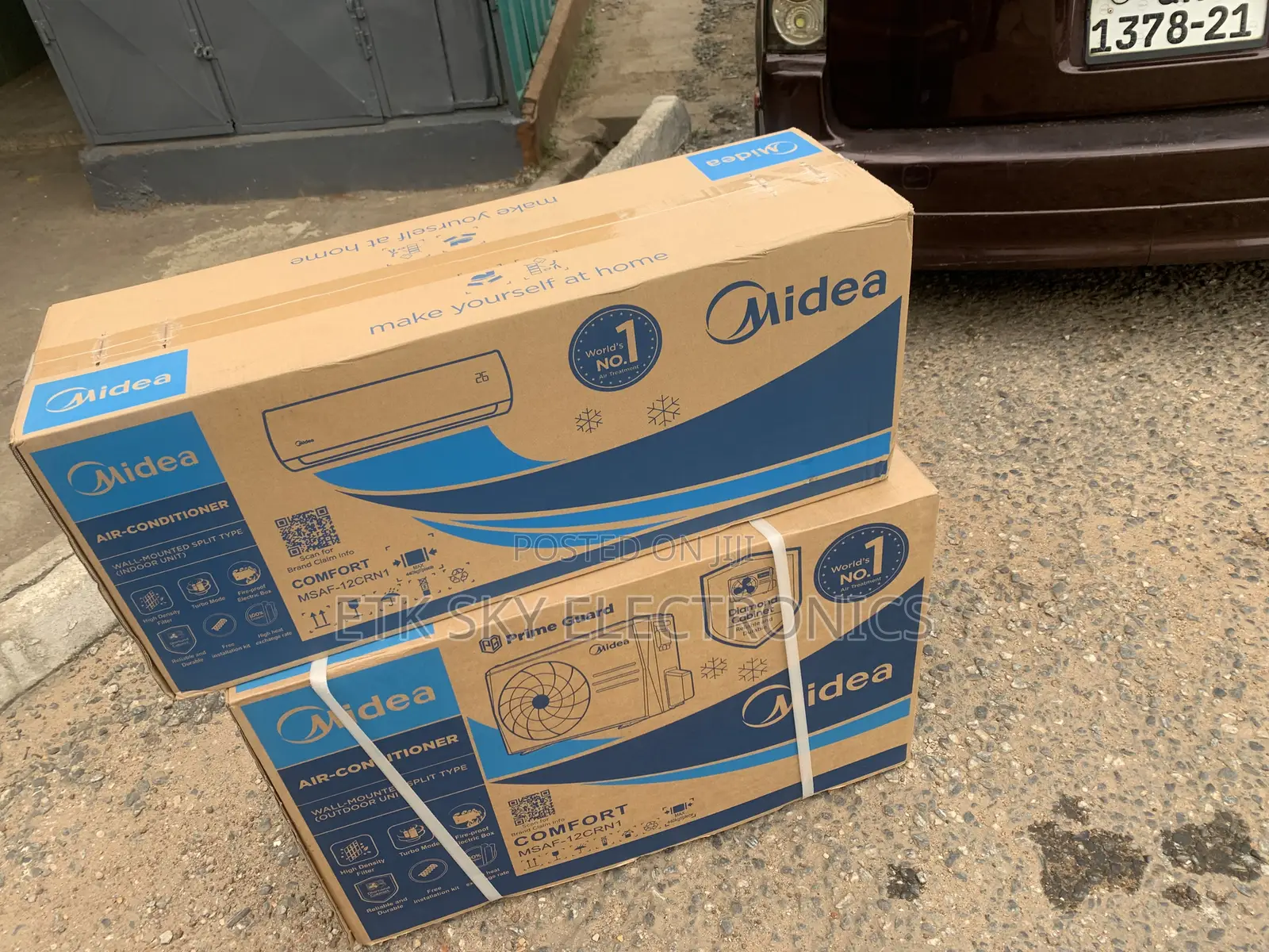 Correctly Made Midea 2.0hp Split R410 Gas AC