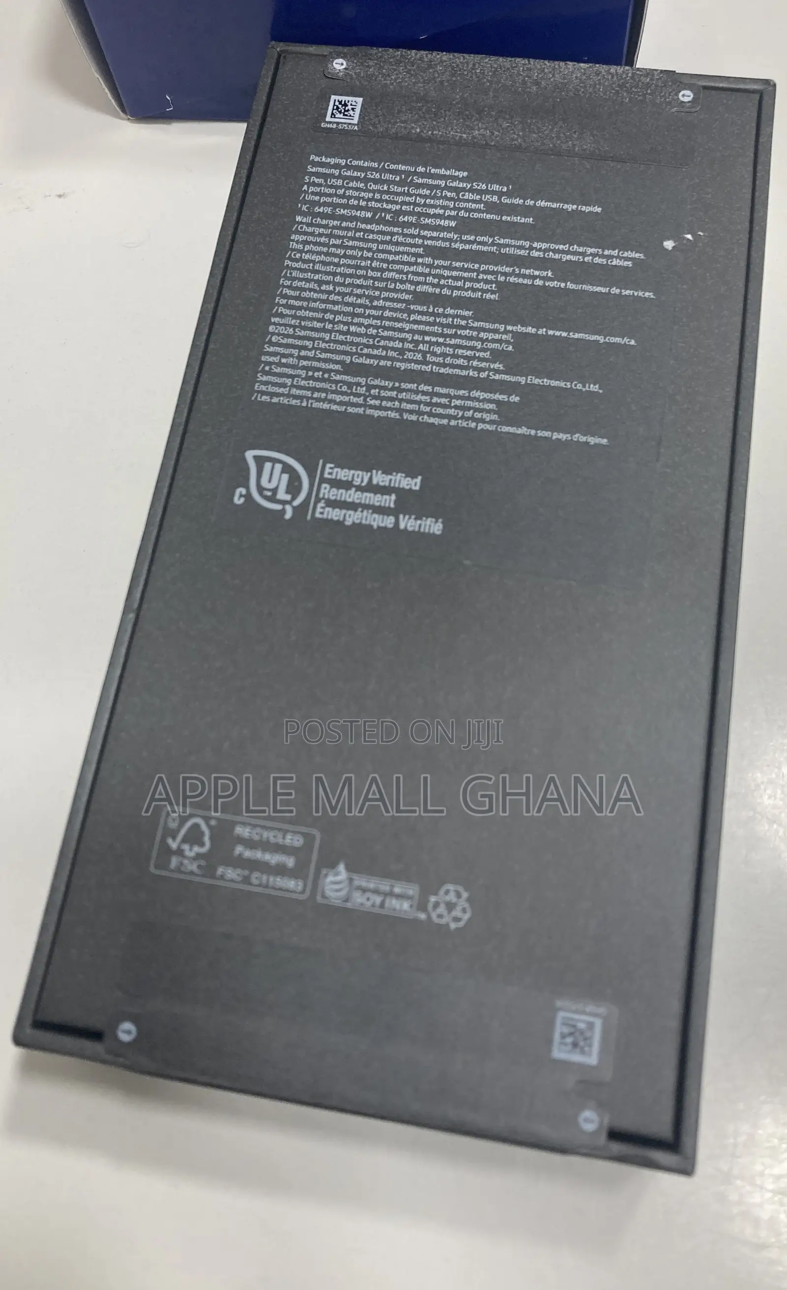 New Samsung Galaxy S26 Ultra 5G 512 GB Blue