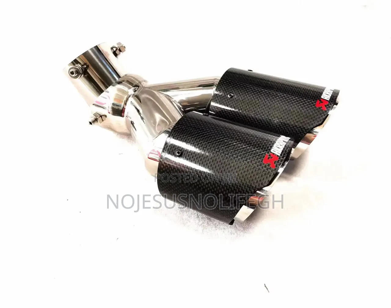 Premium Dual Carbon-Fiber Exhaust Muffler