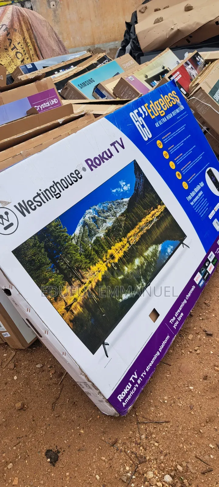 WESTINGHOUSE 65" UHD Smart Google TV Alexa Apple Airplay Netflix