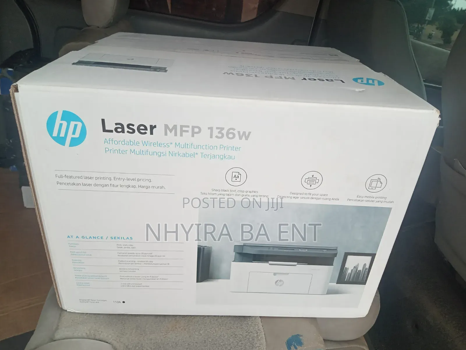 HP Laser MFP 136W Wireless Printer