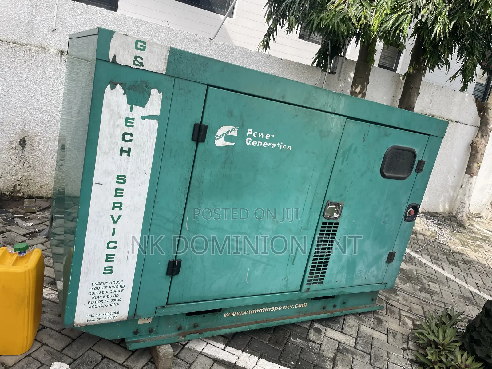 Cummins 80kva Used Generator
