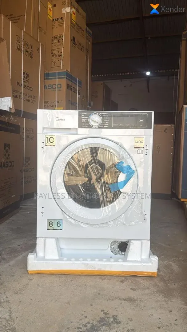 Midea Front Load 10kg Washing Machine-Mf200w100wb/T