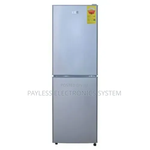 Nasco NASD2-24FL 196Litre Double Door Bottom Freezer Refrigerator