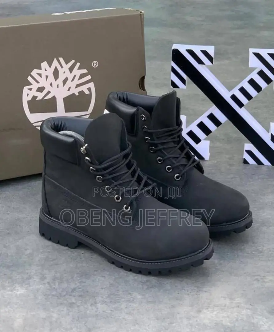 Original Timberland Waterproof Boot Triple Black