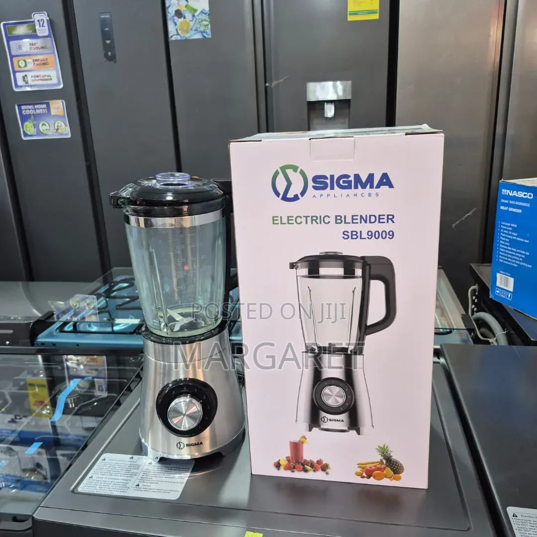 Powerful Sigma Blender With Tick Glass Cup