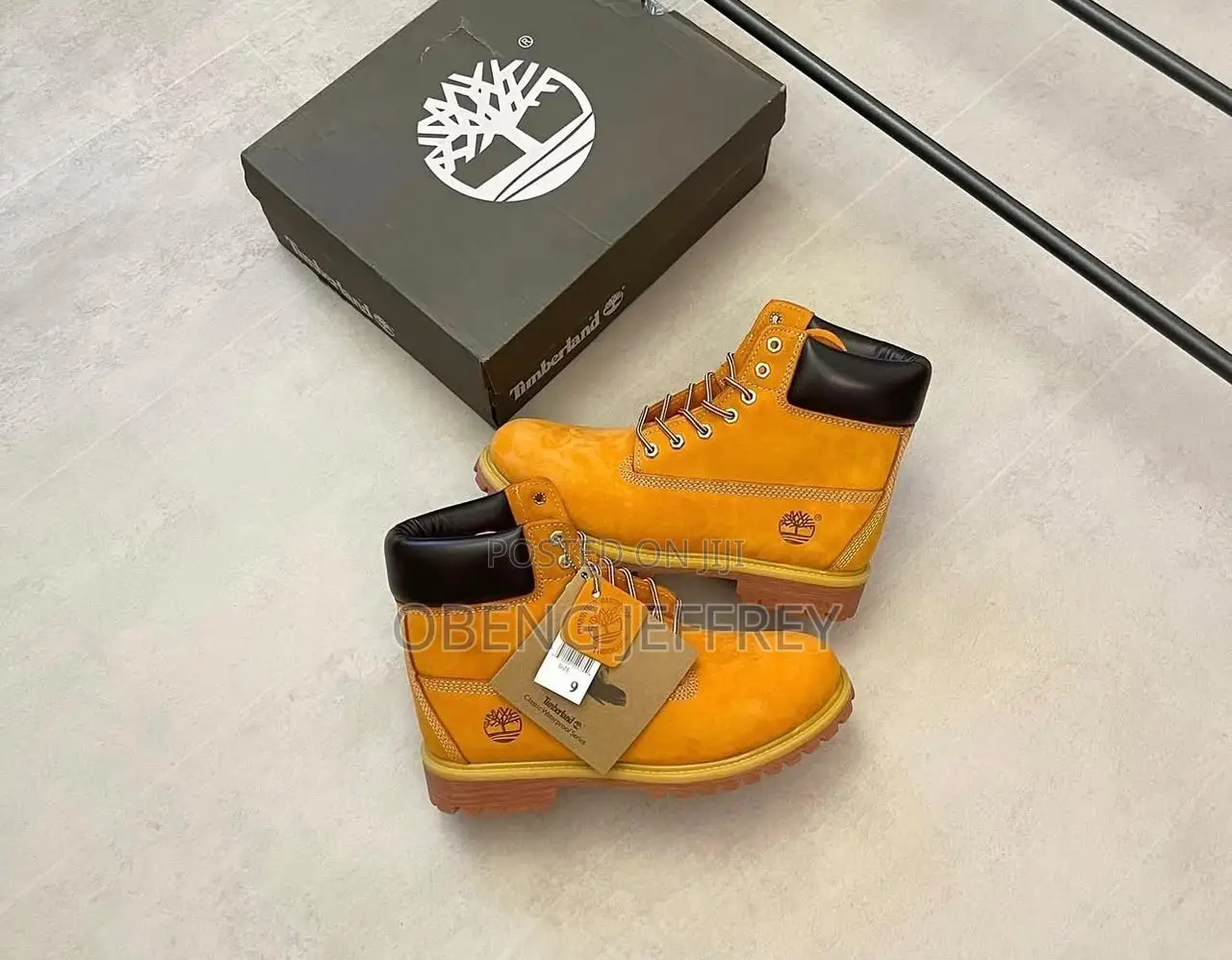 Original Timberland Waterproof Boot Brown/ Yellow