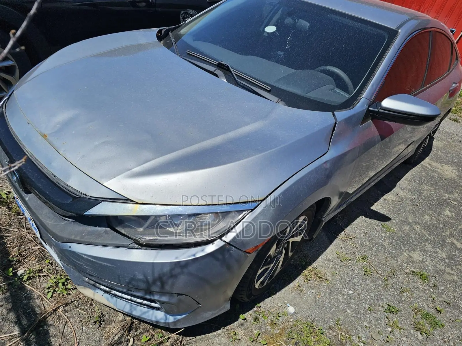 Honda Civic LX 4dr Sedan (2.0L 4cyl) 2017 Gray