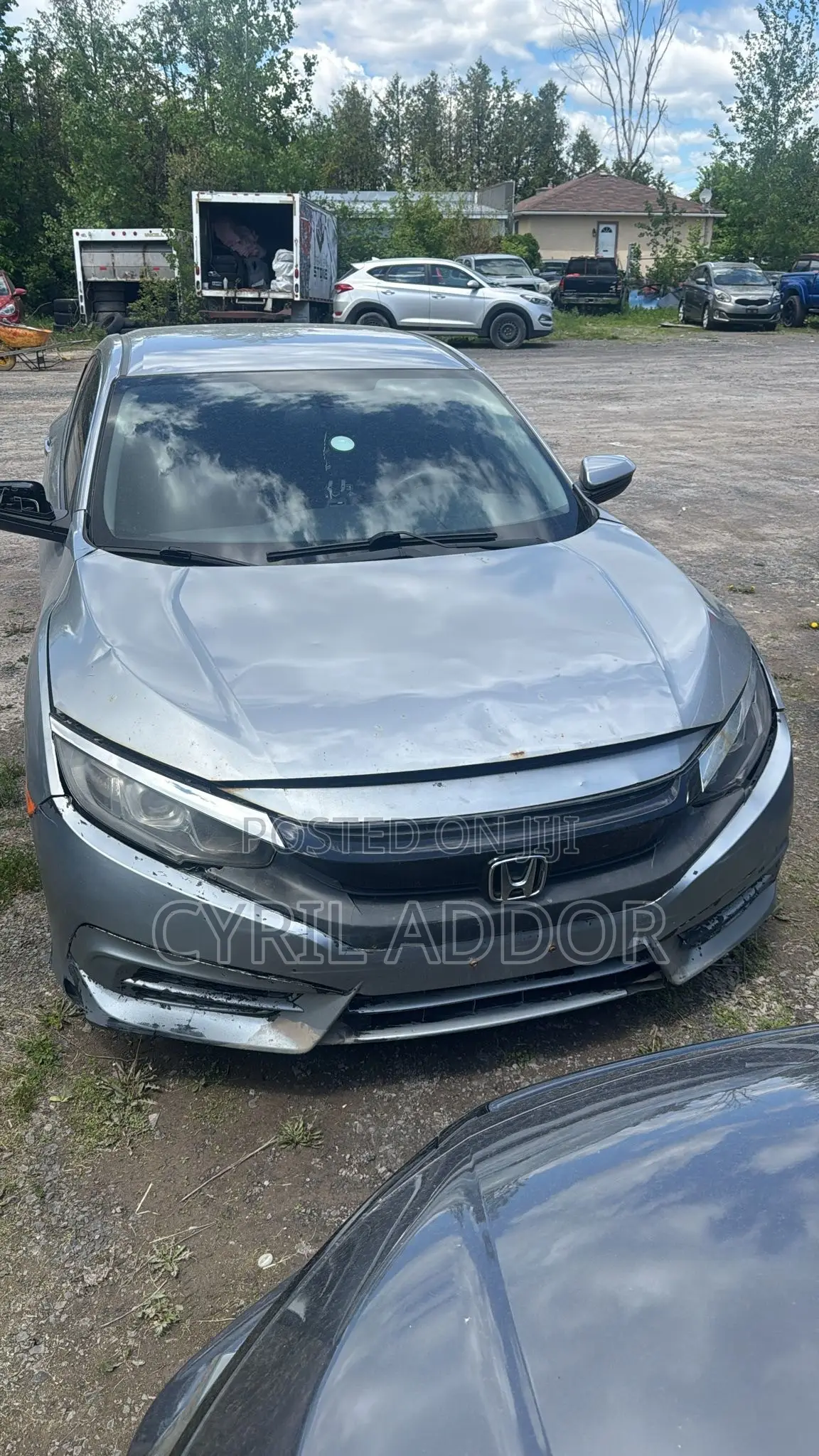 Honda Civic LX 4dr Sedan (2.0L 4cyl) 2017 Gray