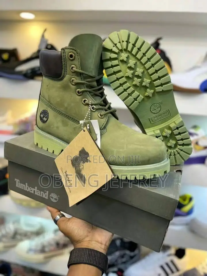 Original Timberland Waterproof Boot Army/Forest Green