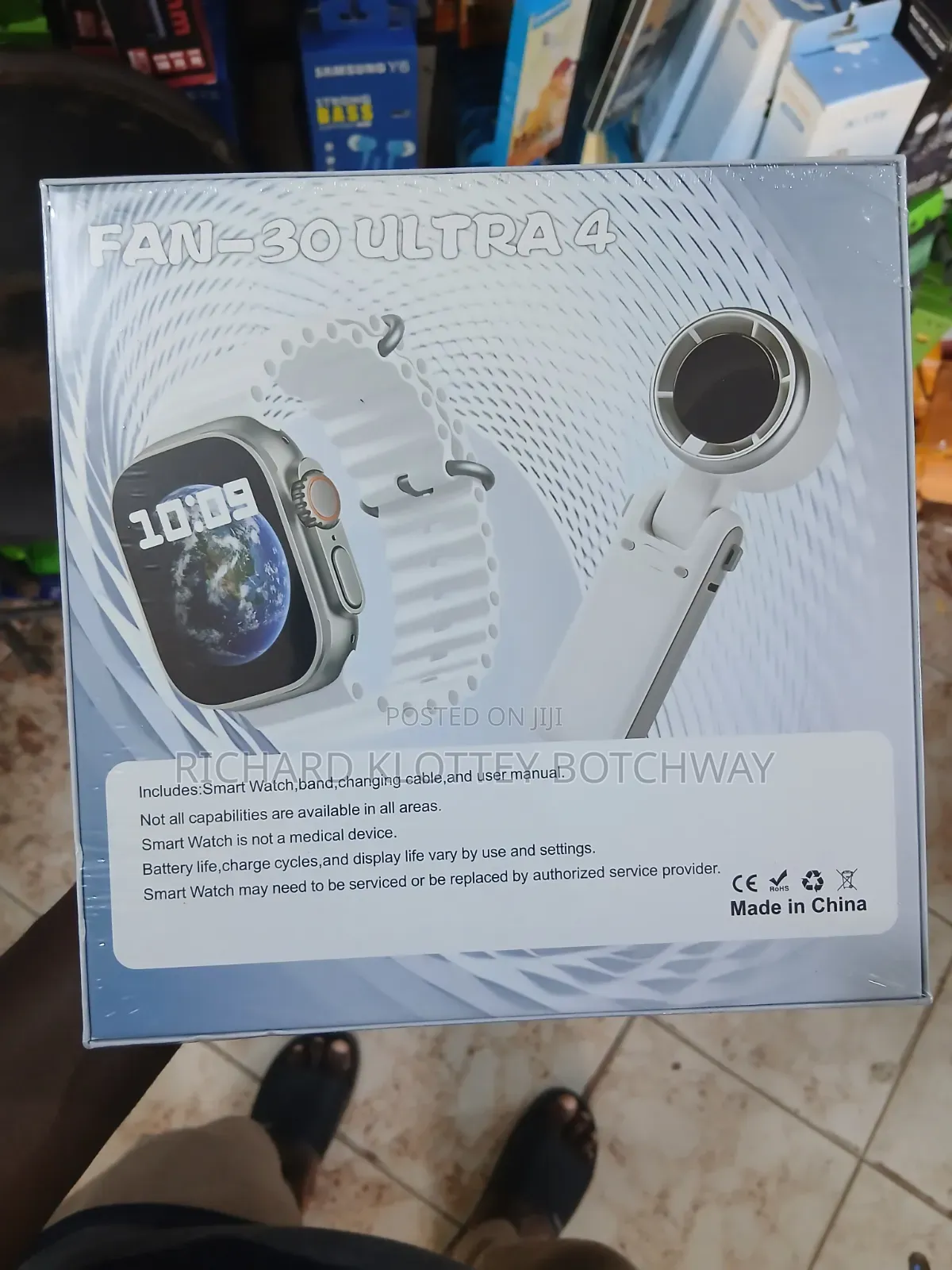 Okpu Smart Watch ( Fan 30 Ultra 4)