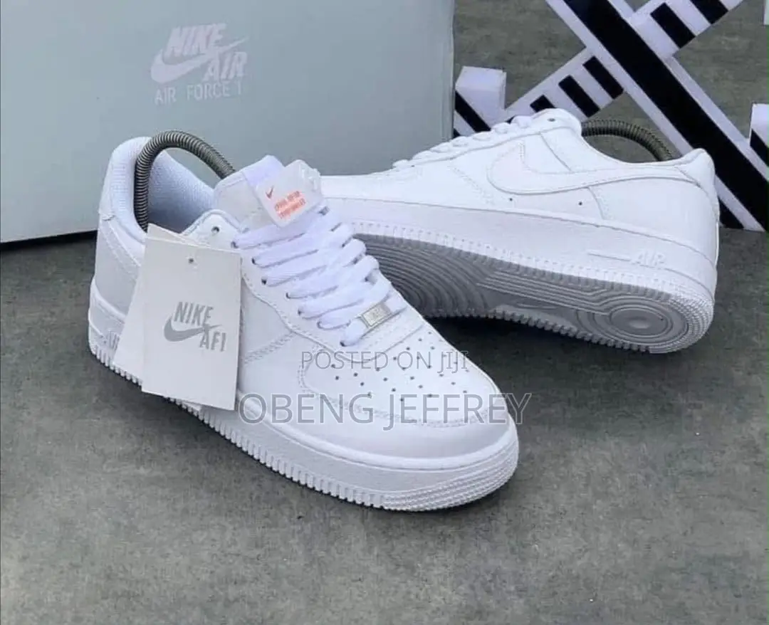 Original Kids Nike Airforce 1 All White