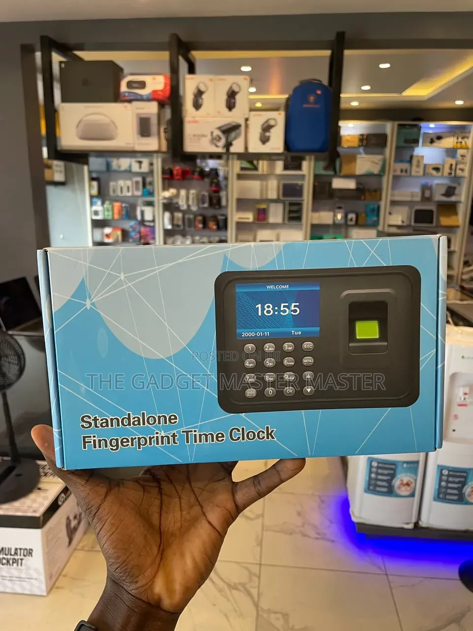 Standalone Fingerprint Time Clock