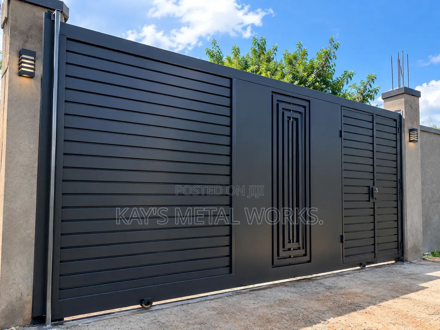 Modern Metal Security Gate | Wonderful Design Gate