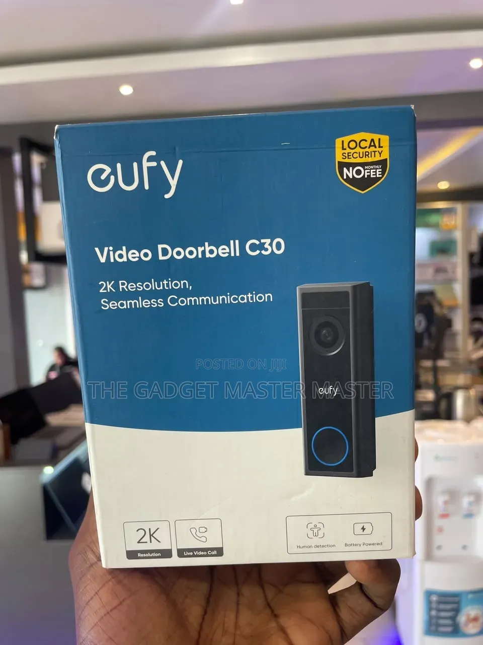 Eufy Security C30 Battery-Powered Video Doorbell