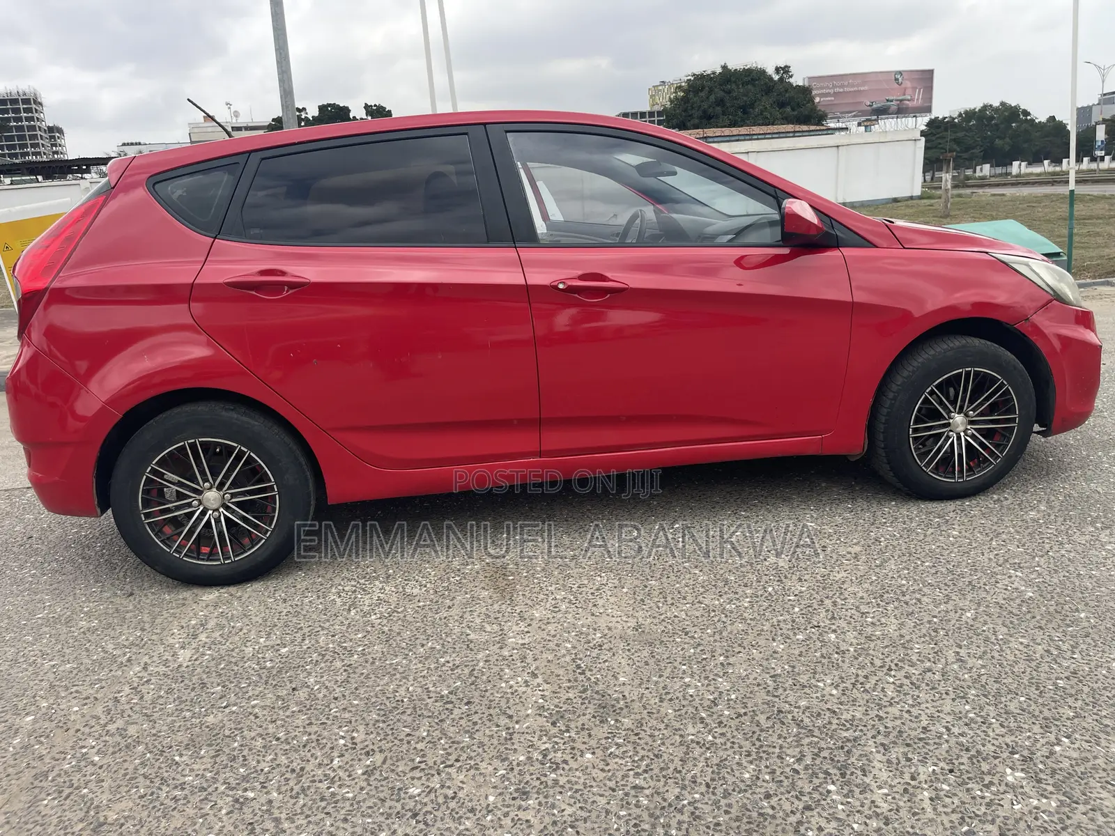 Hyundai Accent 2015 Red