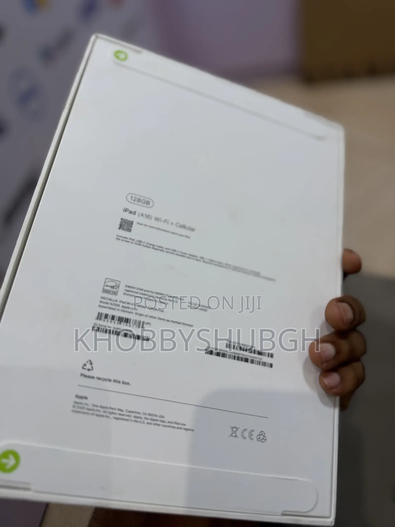 New Apple iPad (2025) 128 GB Pink