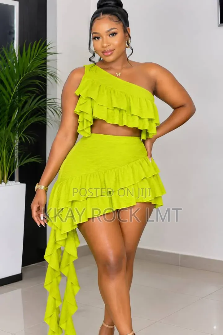 2 Piece Skirt and Top Hot