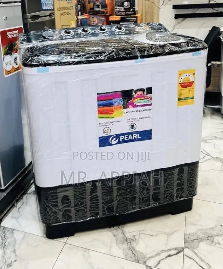 Unique Design Pearl 18kg Twin Tub Washing Machine(Semi-Auto)