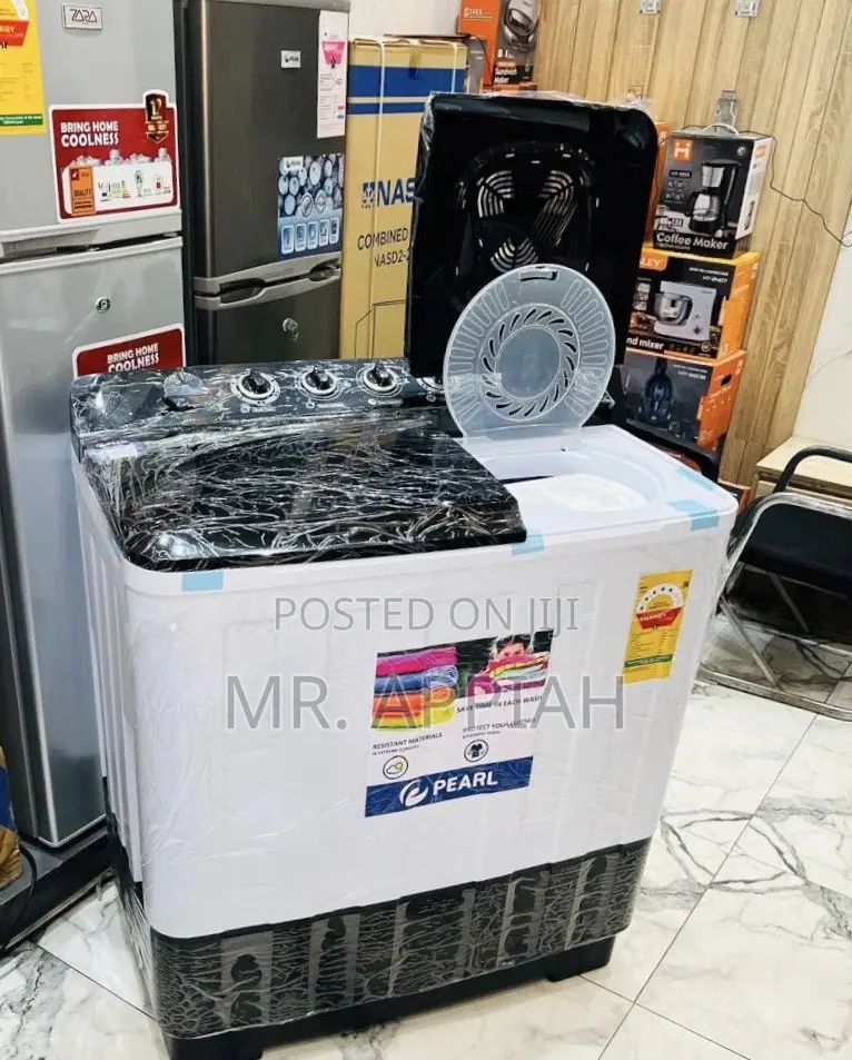 Unique Design Pearl 18kg Twin Tub Washing Machine(Semi-Auto)
