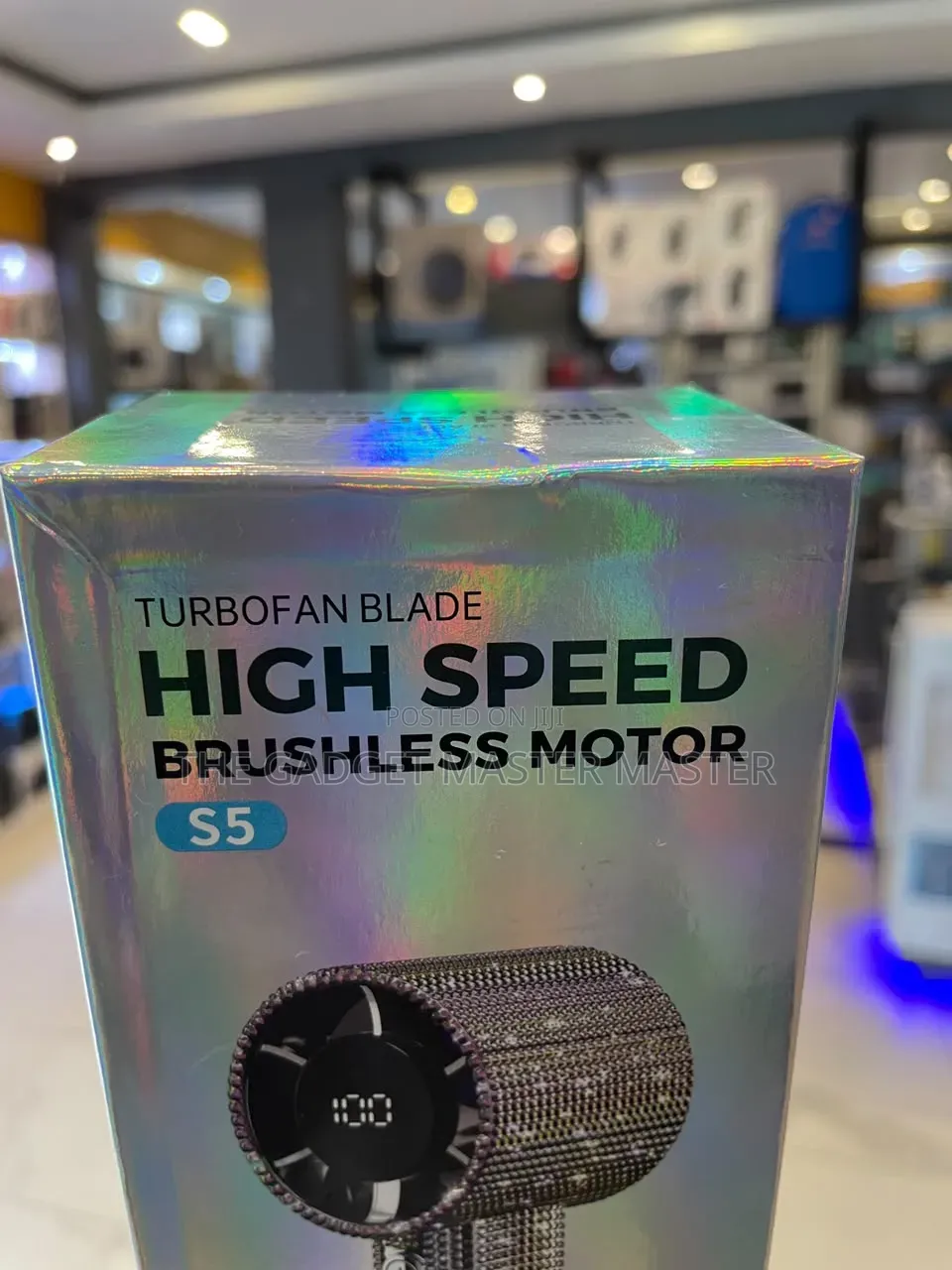 Turbofan Blade S5 High Speed Handheld Fan