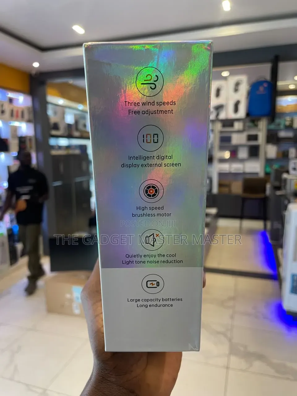 Turbofan Blade S5 High Speed Handheld Fan