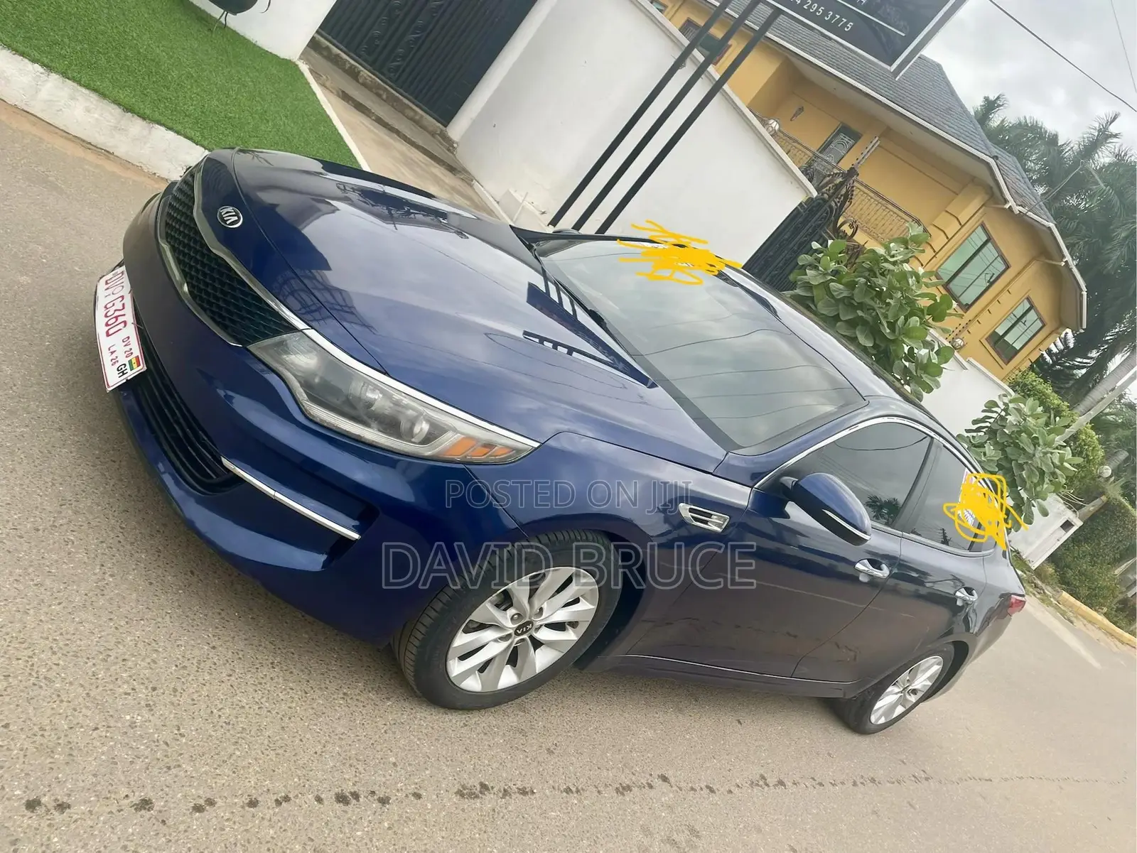 Kia Optima LX 4dr Sedan FWD (2.4L 4cyl 6M) 2017 Blue