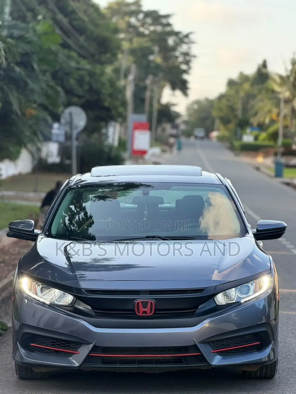 Honda Civic EX 4dr Sedan (1.5L 4cyl) 2016 Gray