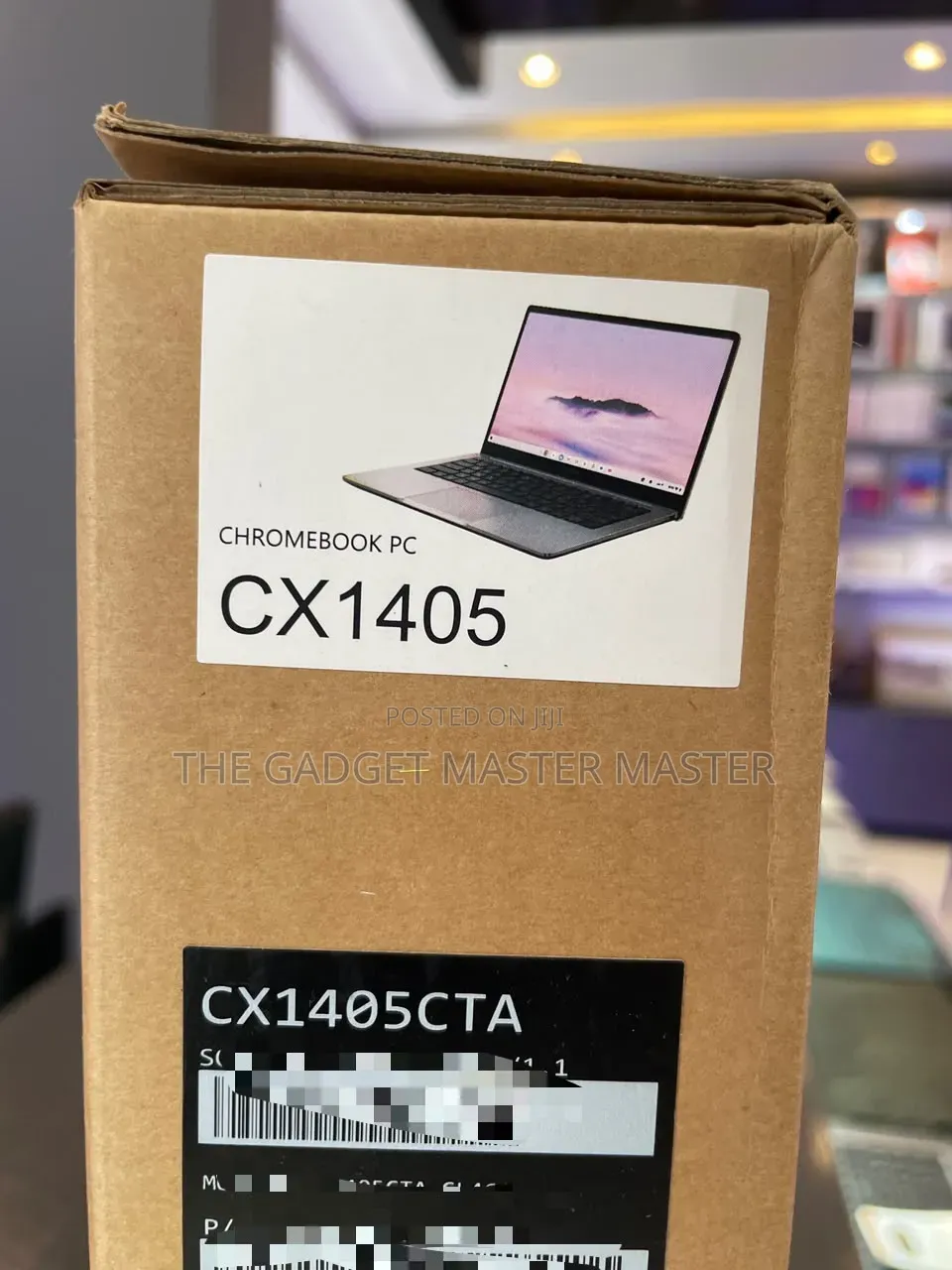 New Laptop Asus Chromebook CX1 4GB Intel Celeron SSD 60GB