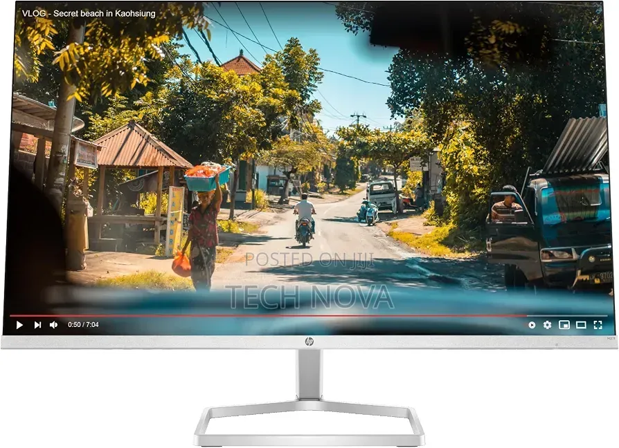 HP M27f Monitor, 27" Screen, Full HD IPS, 75Hz, 5ms, VGA, 2 HDMI