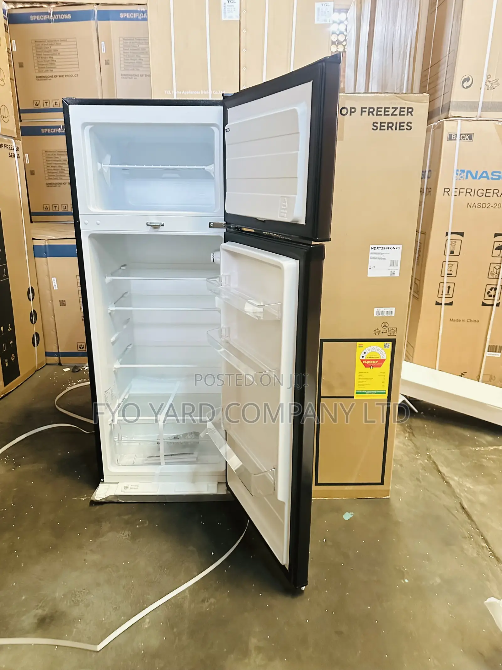 Midea 204L 2-Star Top Freezer Refrigerator [MDRT294FGN28]