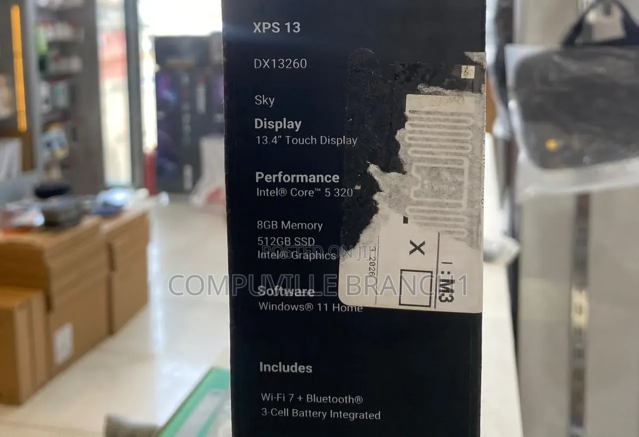 New Laptop Dell XPS 13 8GB Intel Core 5 SSD 512GB