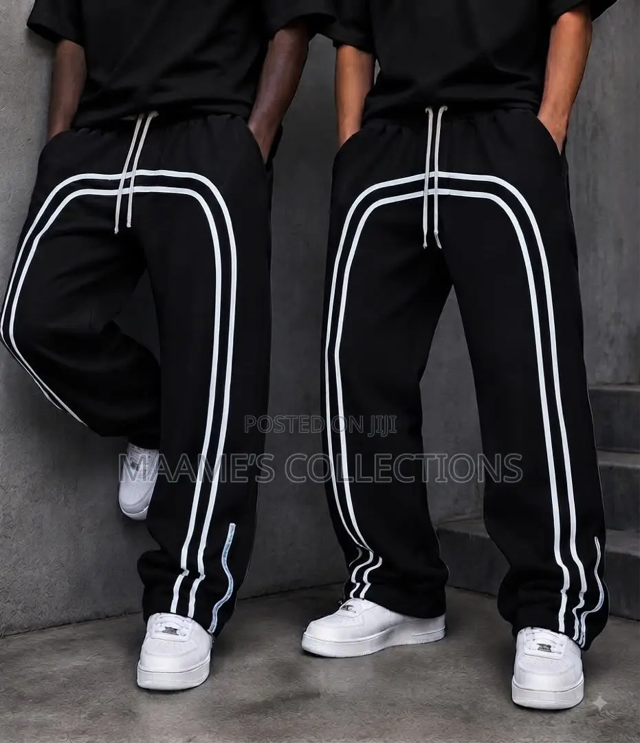 Men’s Wide-Leg Track Pants / Joggers