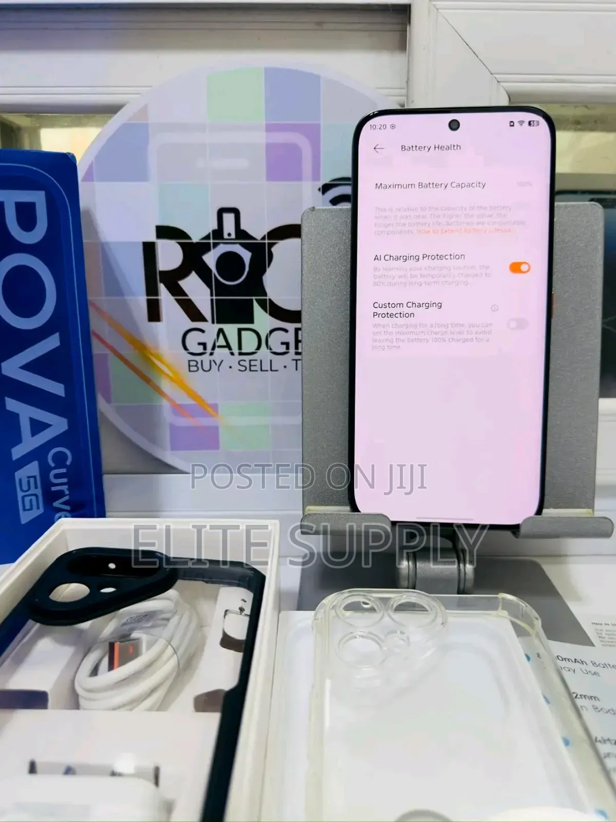 New Tecno Pova Curve 2 5G 256 GB Silver