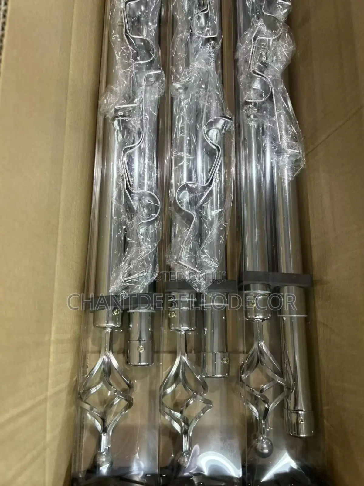 Quality Single Extendable Curtain Rods Available in 2m 3m