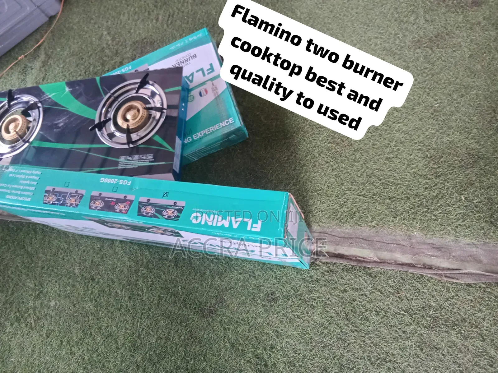 Brand New Flamino Double Burner Gas Stove – Quality at a Great Price