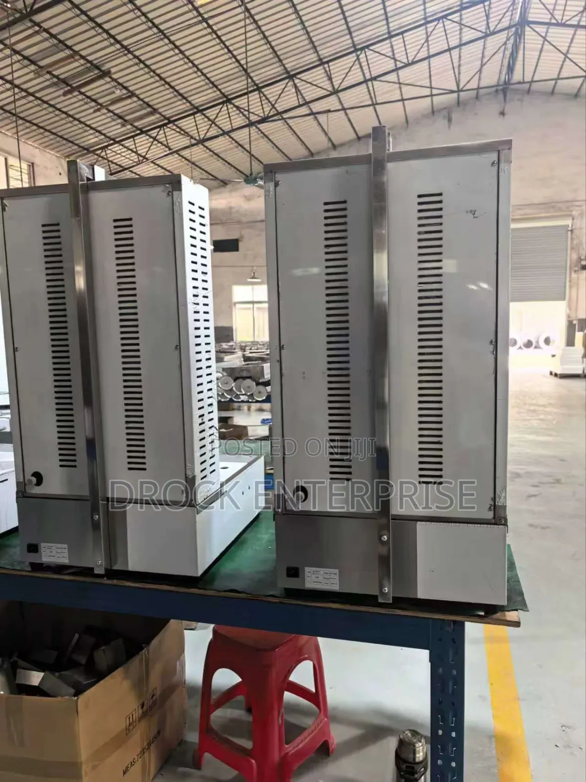 Gas Shawarma Machine. 4 Burners