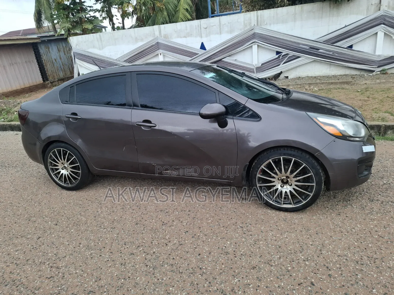Kia Rio EX 4dr Sedan (1.6L 4cyl 6A) 2013 Gray