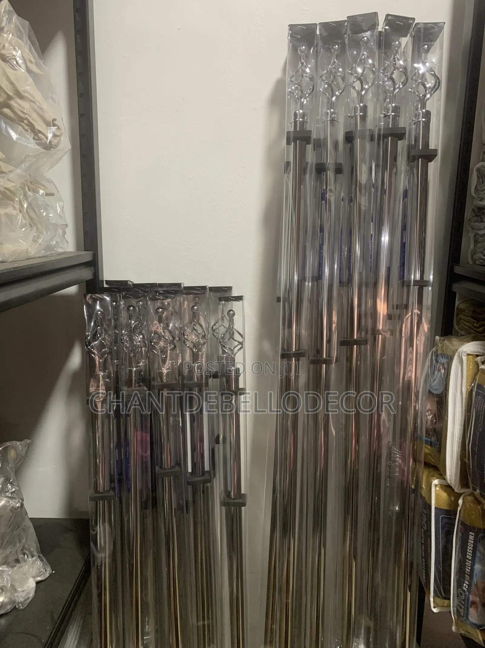 Quality Single Extendable Curtain Rods Available in 2m 3m