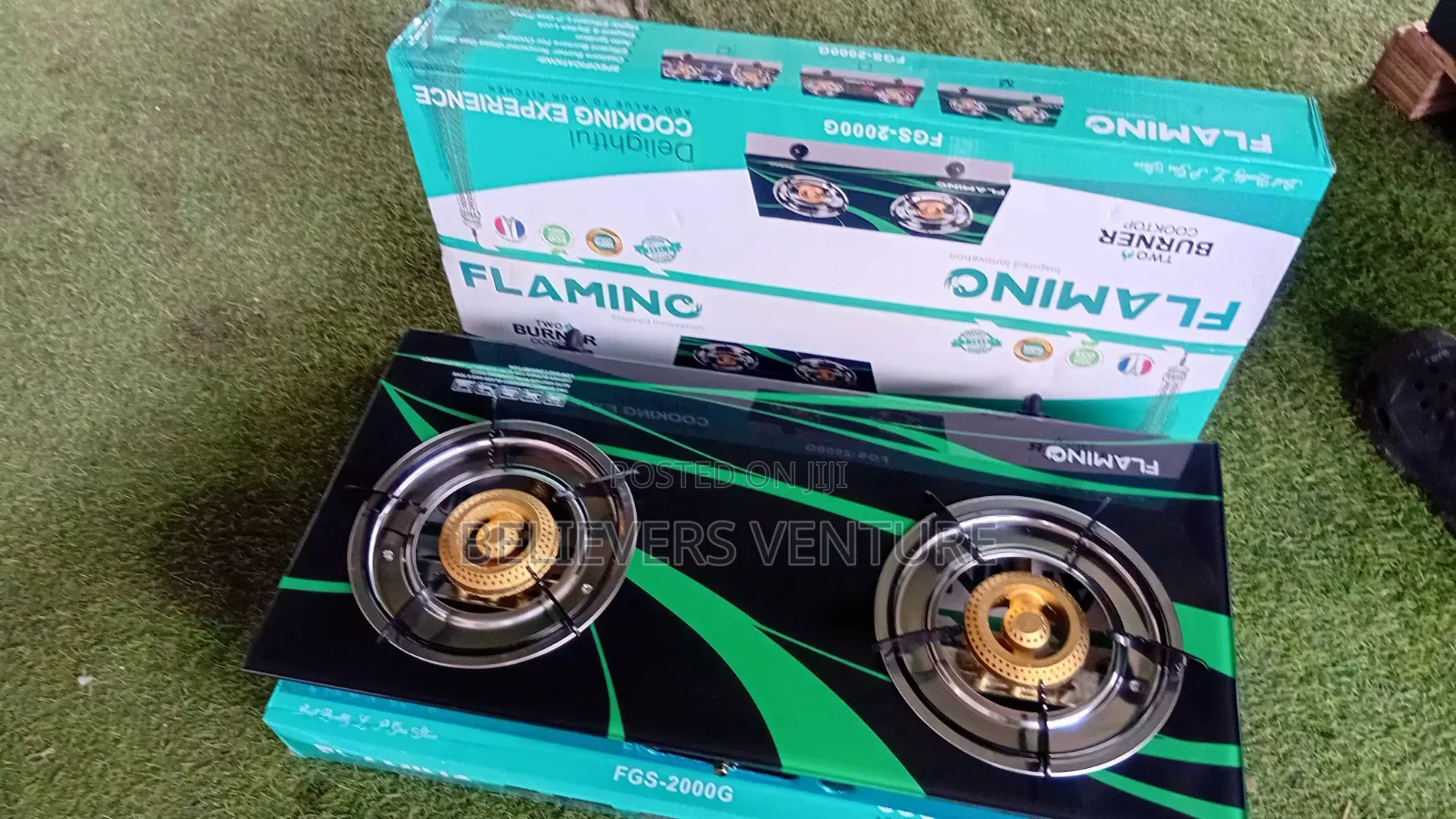 Flamino 2-Burner Gas Cooker – Powerful Heat for Your Kitchen