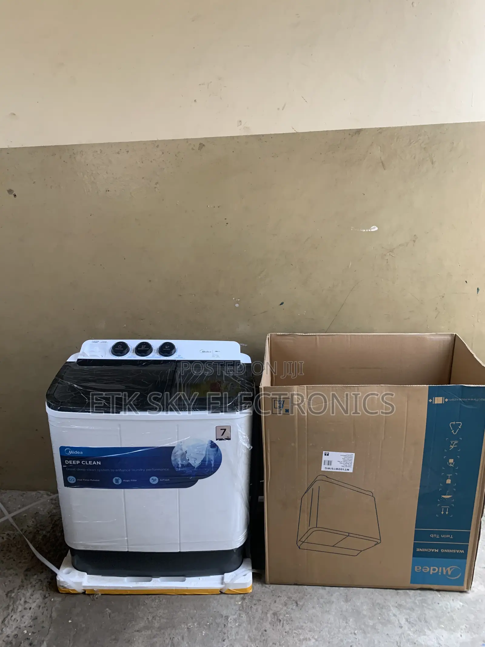 Correctly Midea 7kg Twin Tub Washing Machine