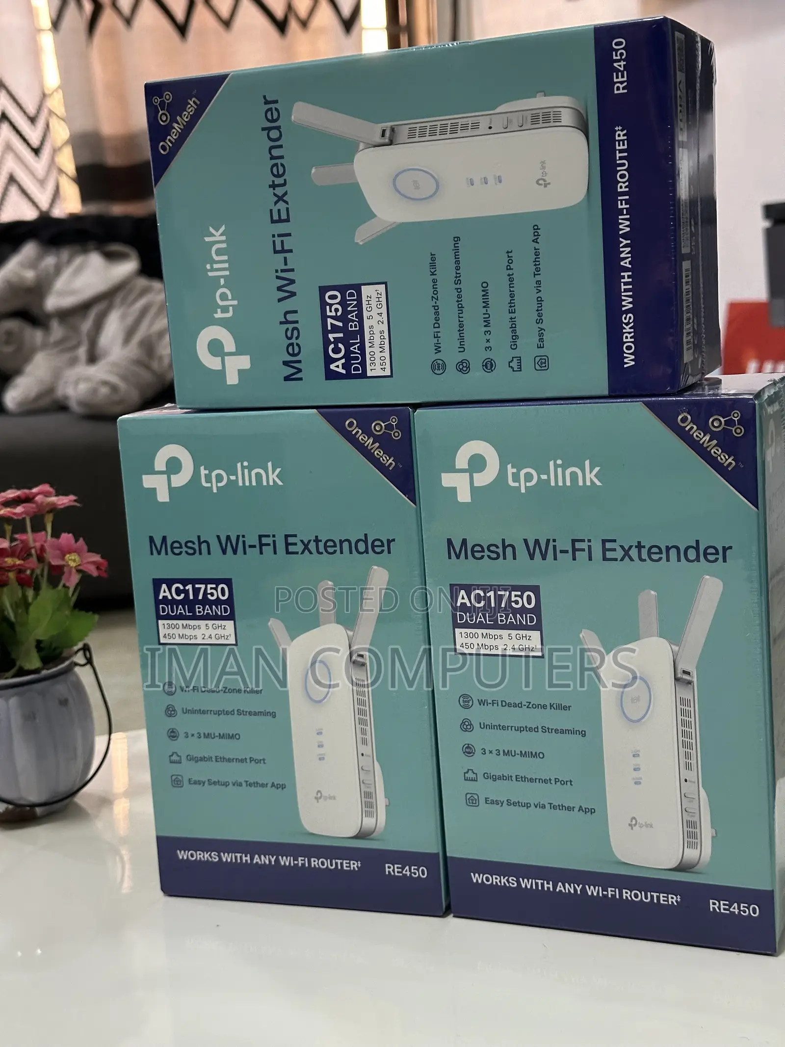Mesh Wi-Fi Extender Ac1750 Dual Band