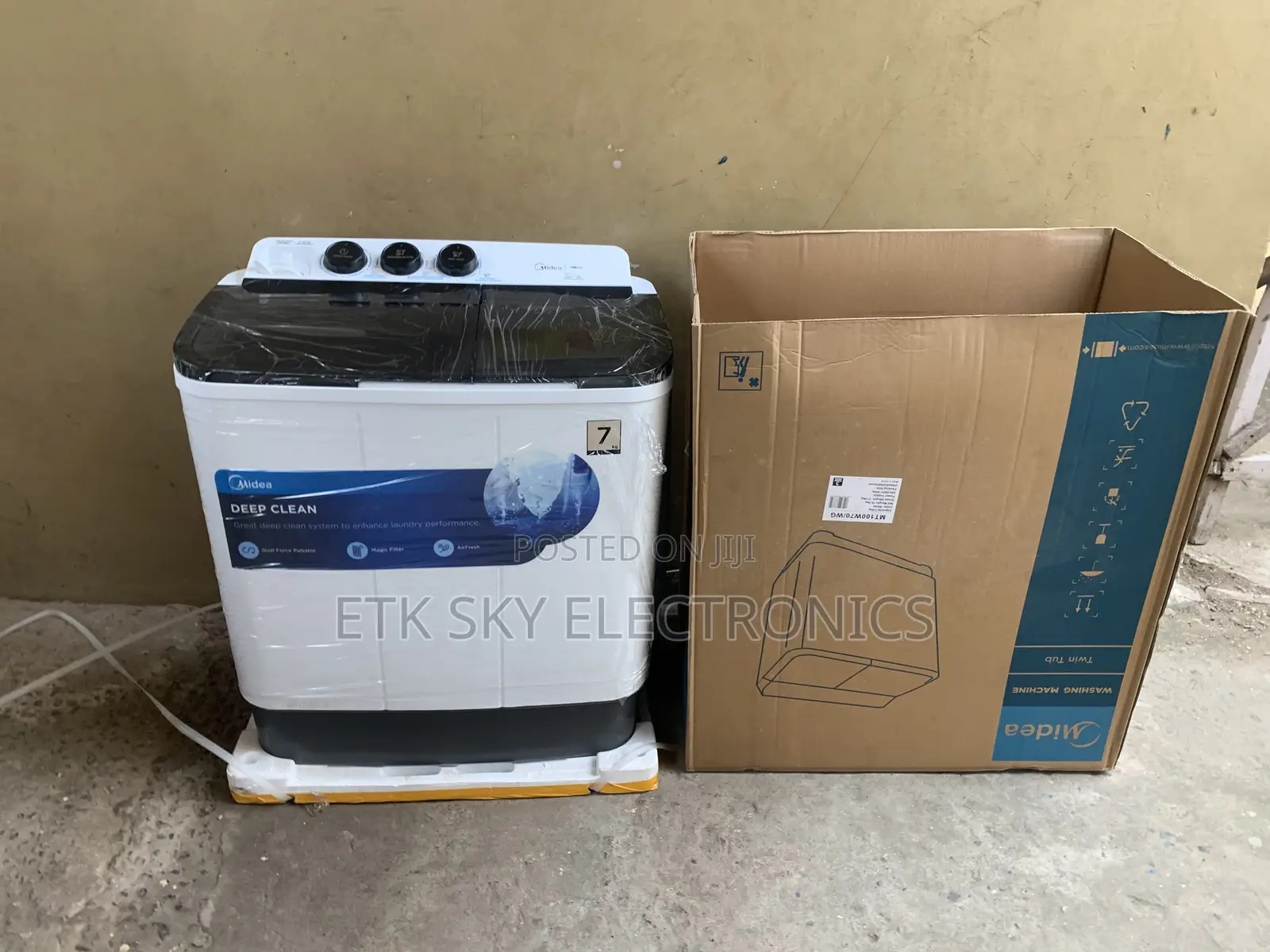 Attractive Midea 7kg Twin Tub Washing Machine