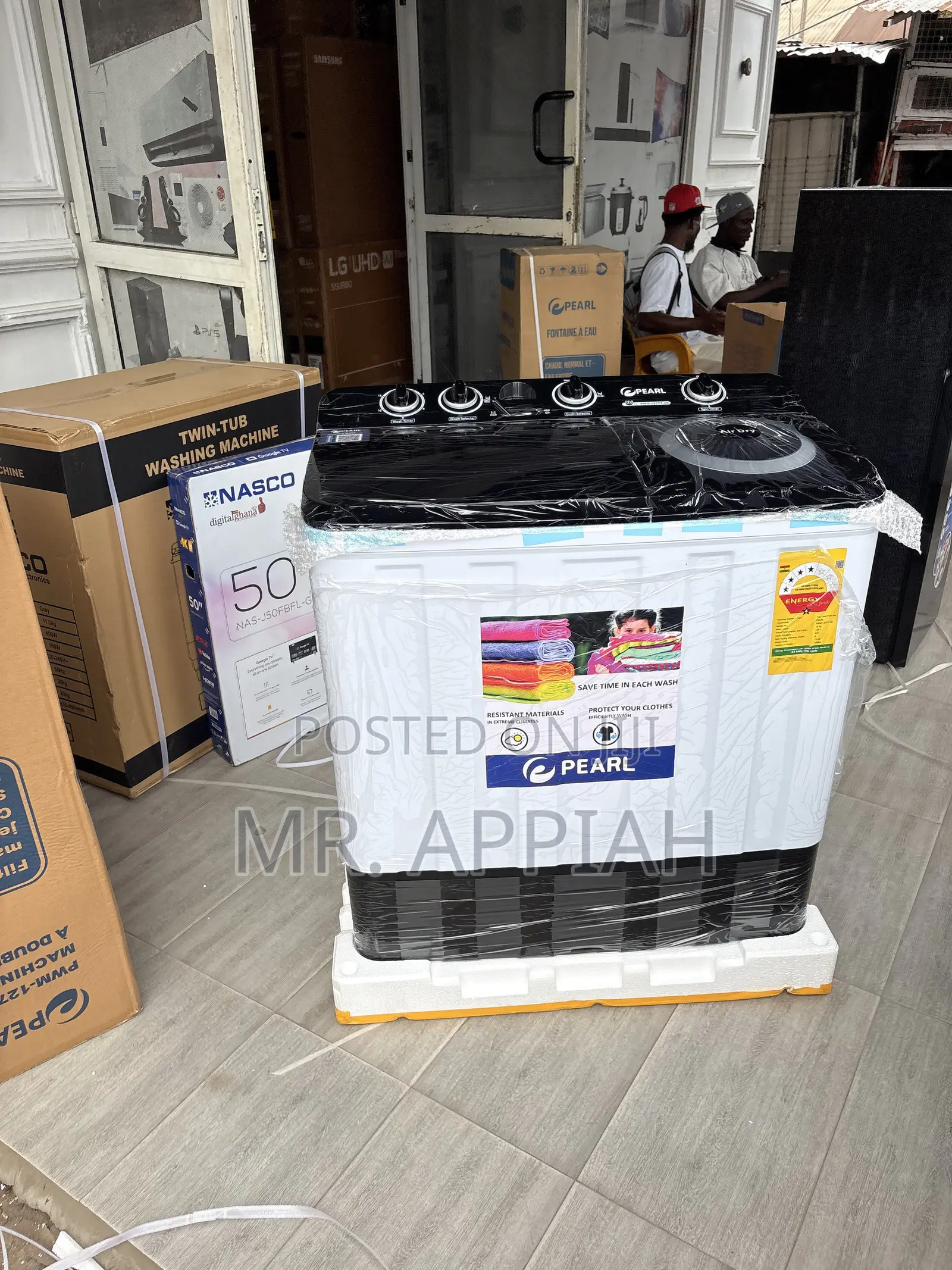 Super Adorable Pearl 15kg Washing Machine(Spin)