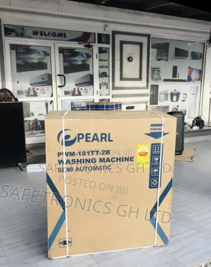 Long Reliable Twintub Pearl TopLoad 18kg Semiautomatic WashingMachine
