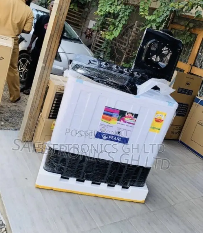 Newly Virtual TopLoad 18kg Pearl Twintub Semiautomatic WashingMachine